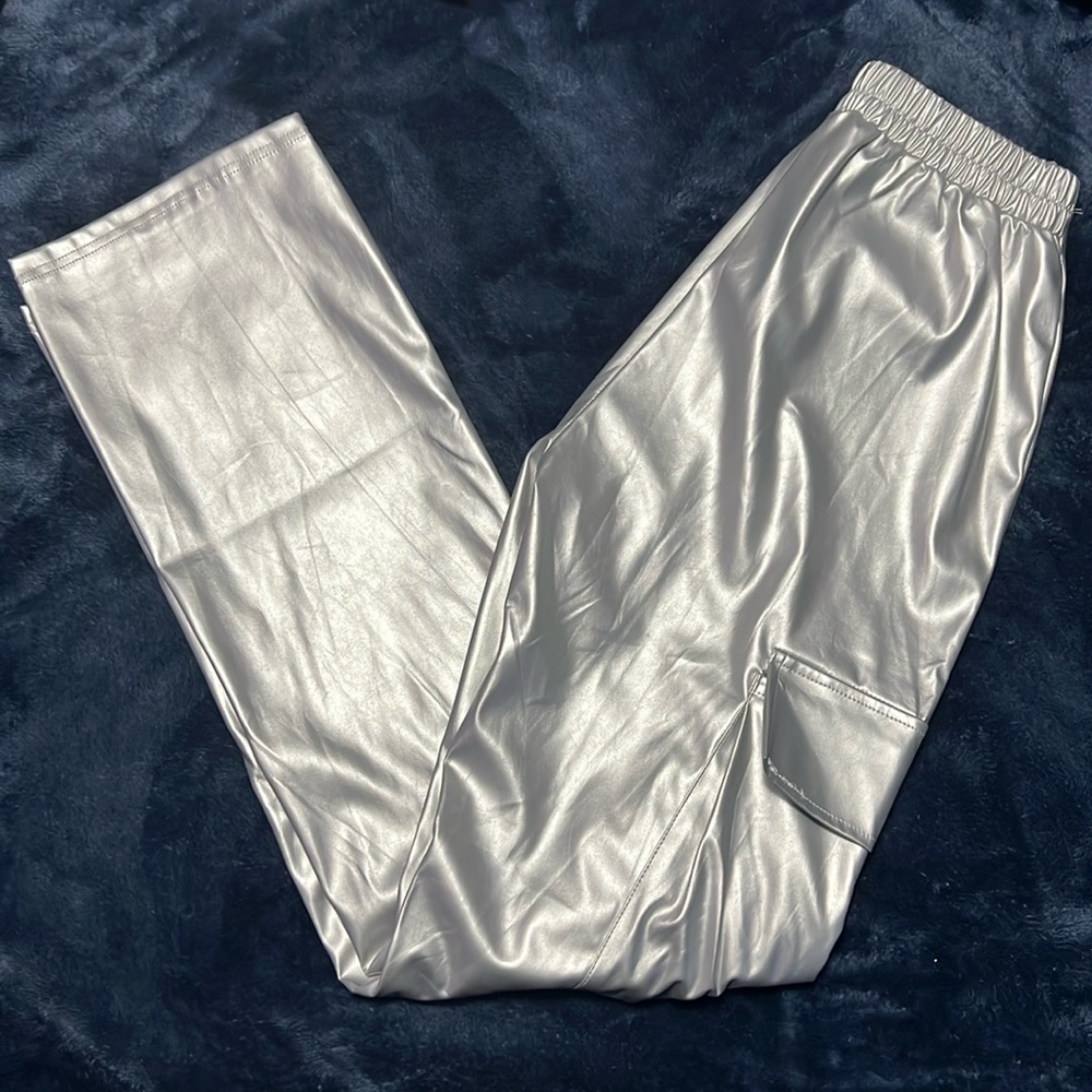 Heather Leather Pants